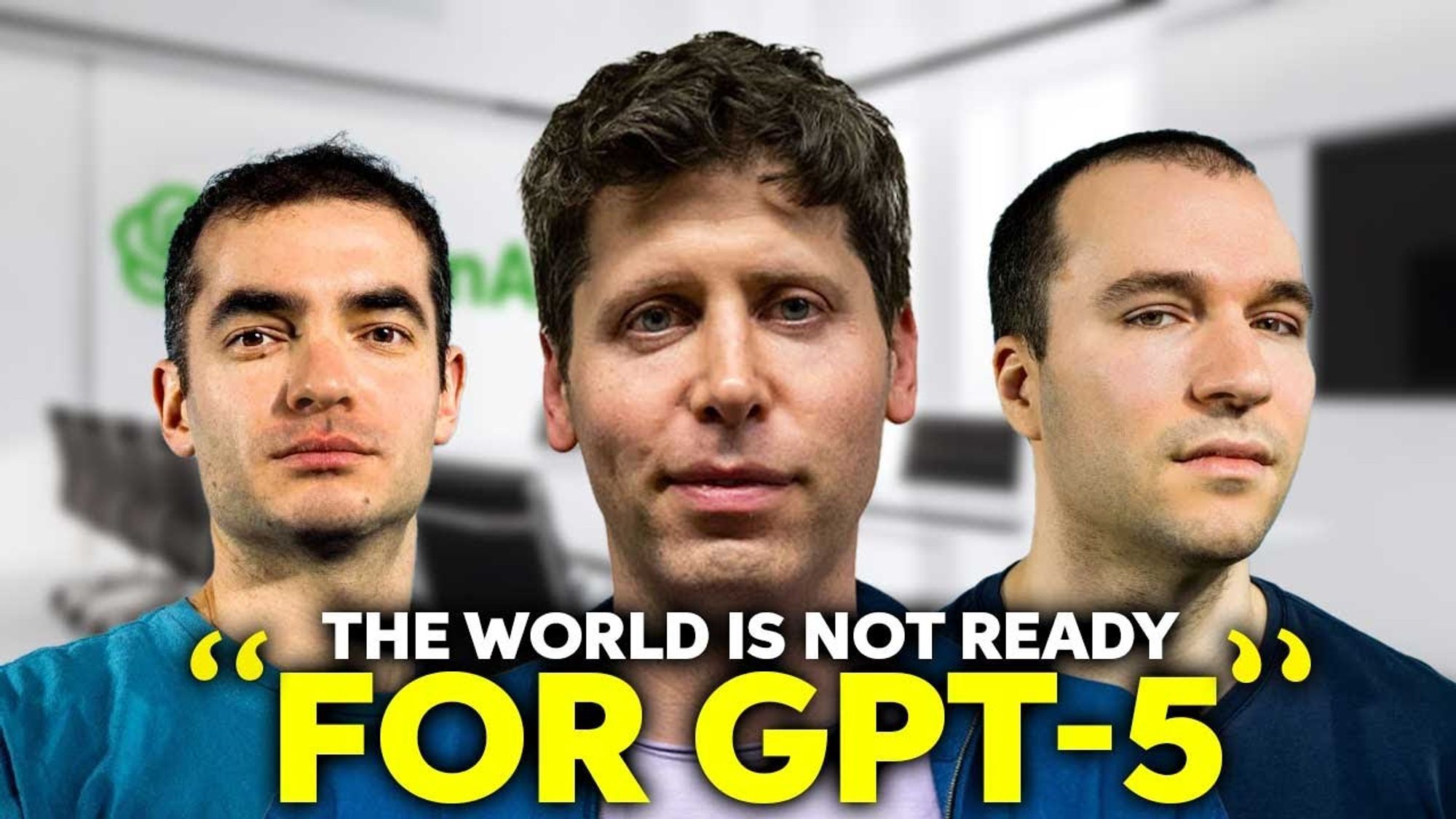 Open AI's New Statement Is CONCERNING! (The WORLD Isnt Ready For GPT-5)